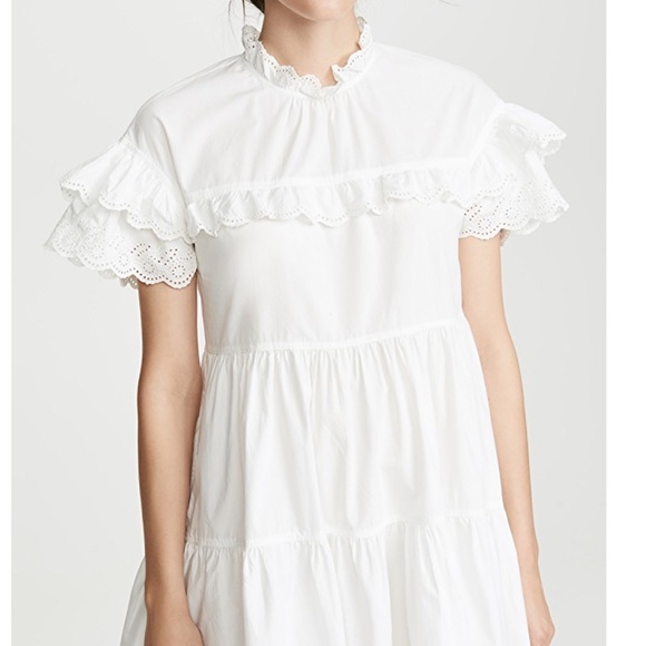 ulla johnson white dress